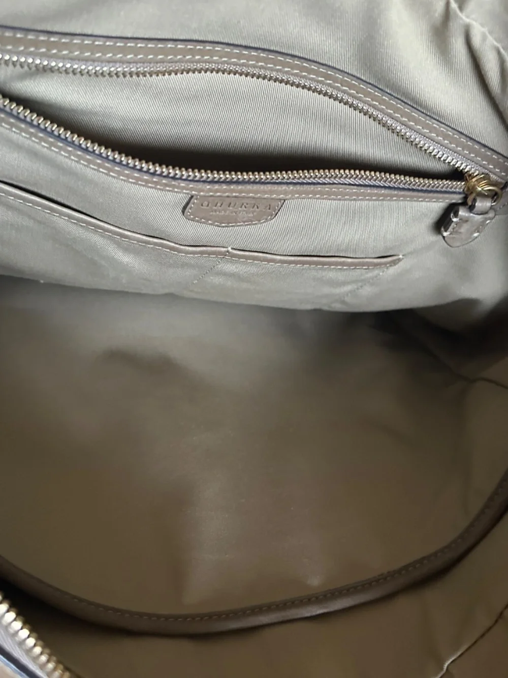 Ghurka leather briefcase. “Vestry”
